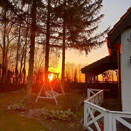 Uroczy Dom Nad Jeziorem Sniardwy Tuz Obok Plazy Nowe Guty Exterior foto
